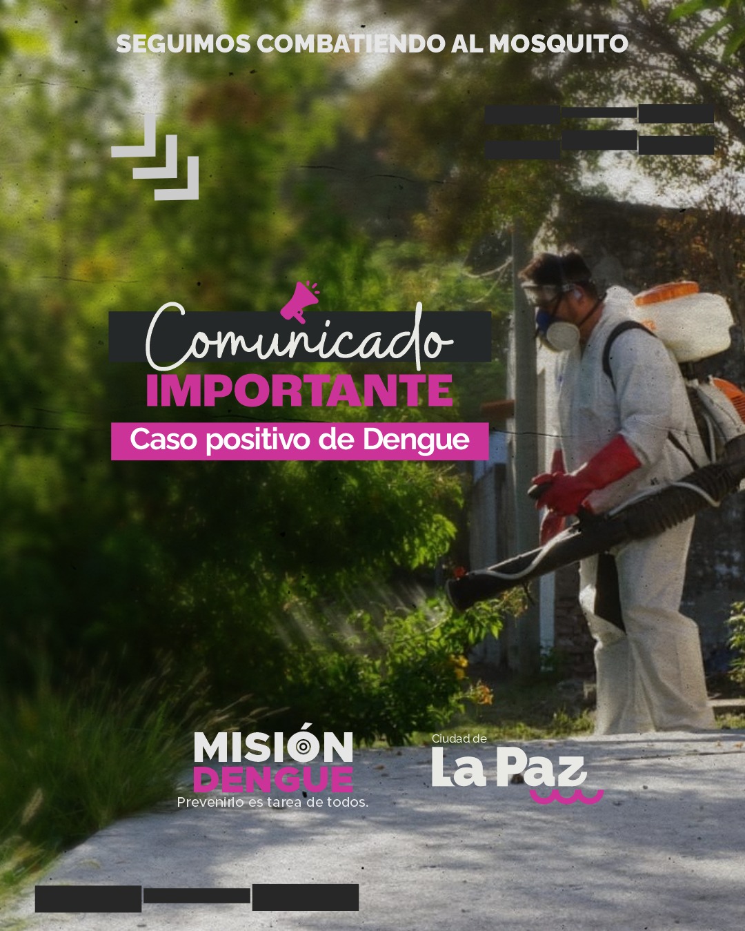 Confirman caso de dengue en Termas: activan bloqueo y fumigación